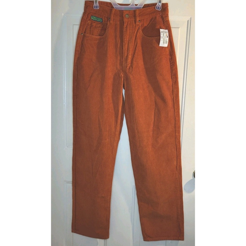 Empyre Tori Skater Relax Loose Fit Corduroy Copper Pants NWT - Women's US Size 3
